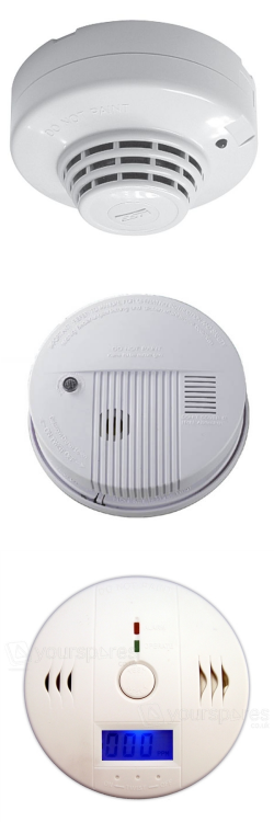 Smoke and CO Detectors